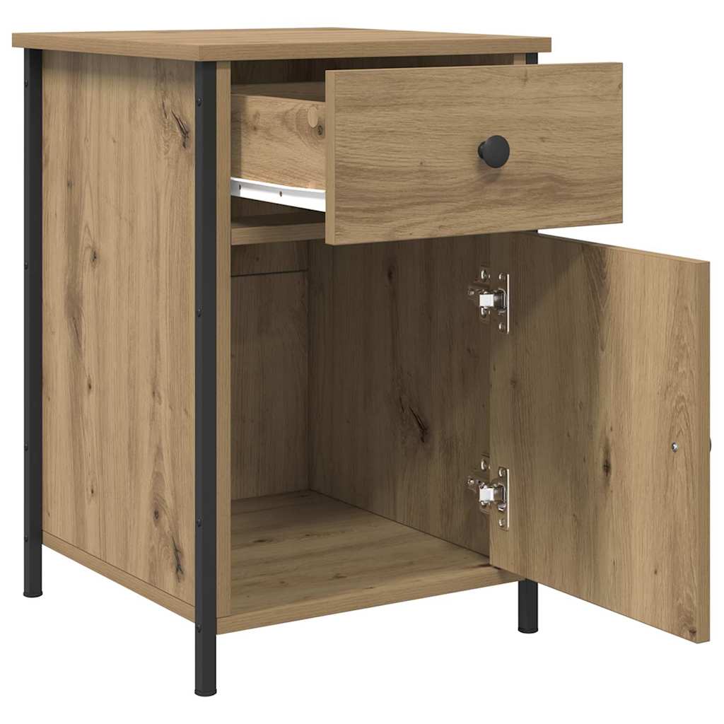 vidaXL Κομοδίνο Artisan Oak 40 x 42 x 60 εκ. Επεξεργασμένο ξύλο
