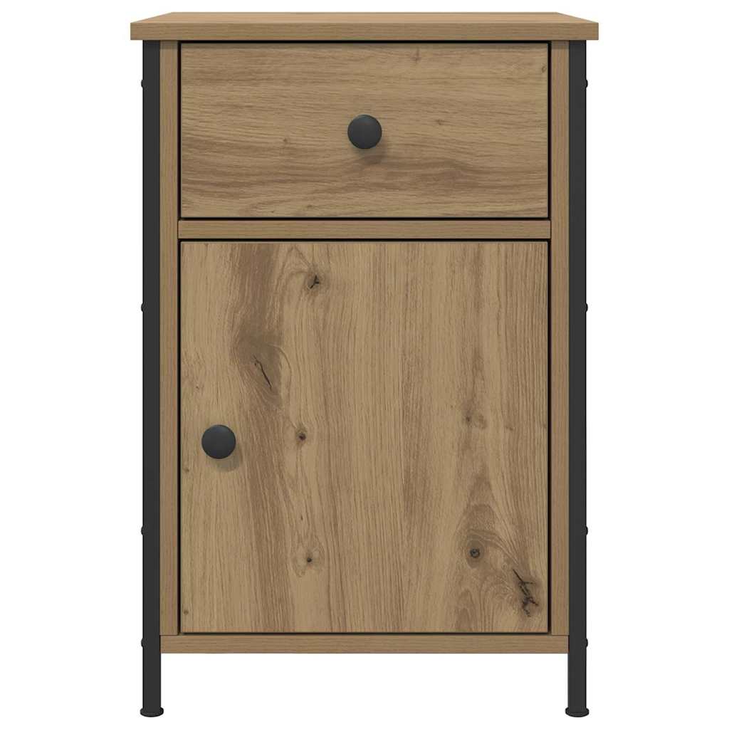 vidaXL Κομοδίνο 2 pcs Artisan Oak 40 x 42 x 60 εκ. Επεξεργασμένο ξύλο