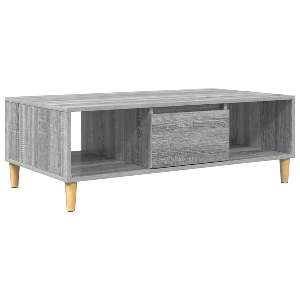 vidaXL Τραπεζάκι σαλονιού Γκρι sonoma 103.5 x 60 x 35 εκ