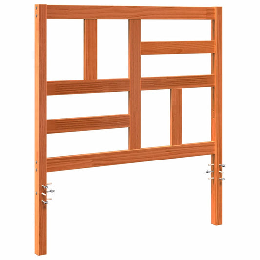 vidaXL Κεφαλάκι Κρεβατιού με κεφαλάρι Καφέ κεριού 80.5 x 4 x 104 εκ.