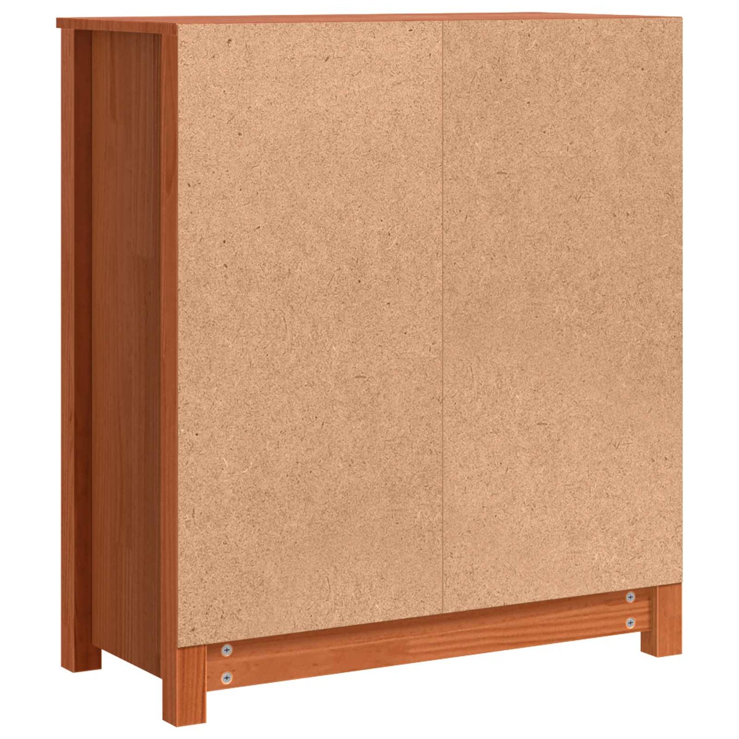 vidaXL Πλαϊνό γραφείο Κερωτό καφέ 70 x 35 x 80 εκ.