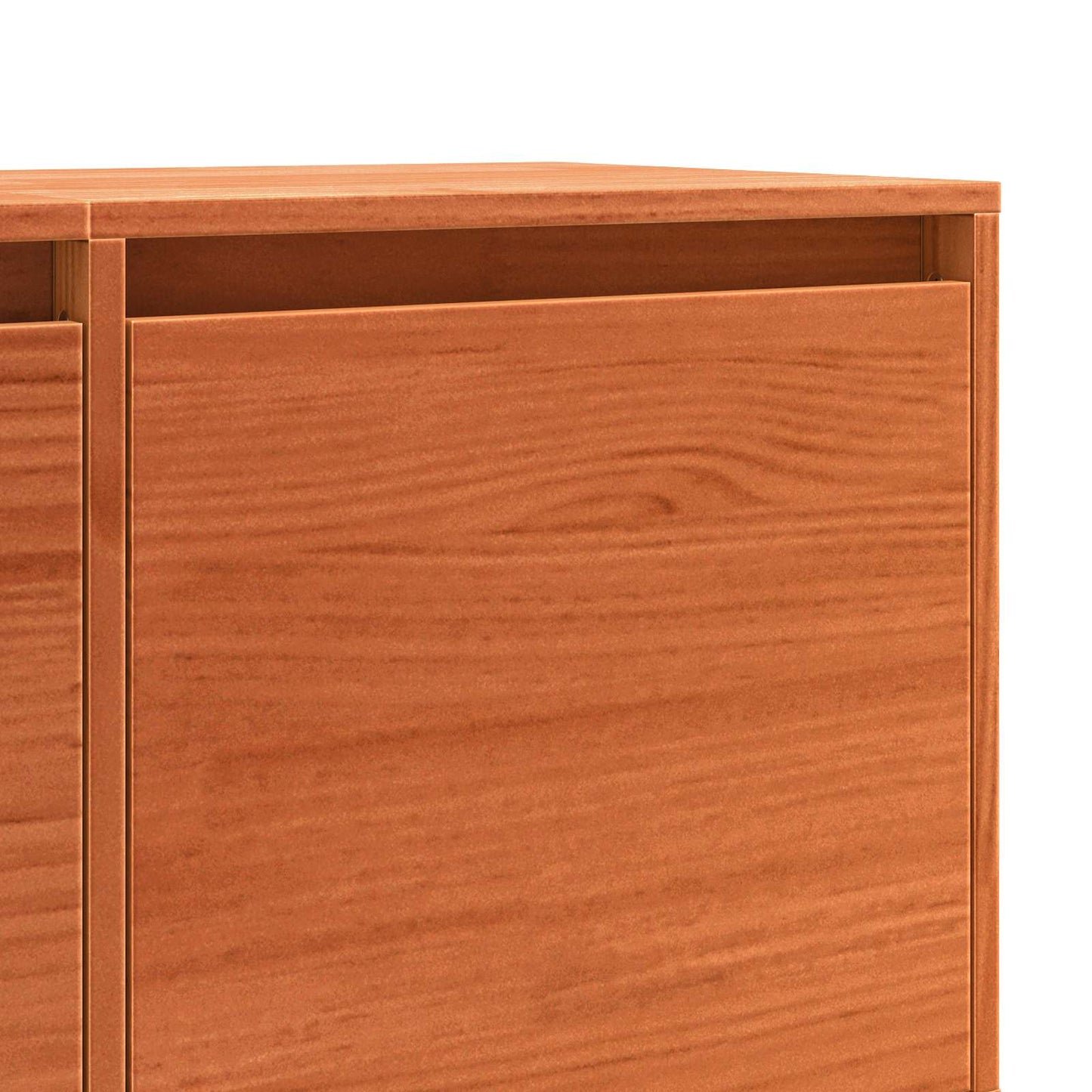 vidaXL Ντουλάπι TV Καφέ 156 x 37 x 45 εκ Επεξεργασμένο ξύλο