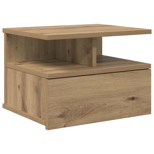 vidaXL Κρεβάτι με Float Artisan Oak 40 x 31 x 28 εκ Επεξεργασμένο Ξύλο