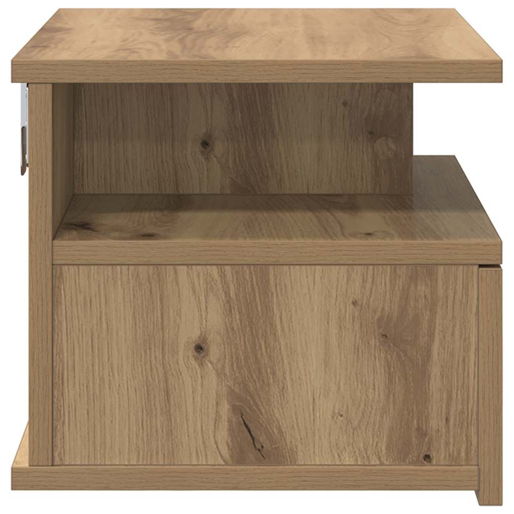 vidaXL Κρεβάτι με Float Artisan Oak 40 x 31 x 28 εκ Επεξεργασμένο Ξύλο