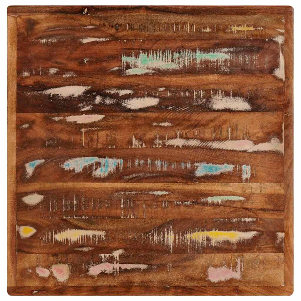 vidaXL Τραπέζι μπιστρό Καφέ 50 x 50 x 76 εκ Μασίφ ανακυκλωμένο ξύλο