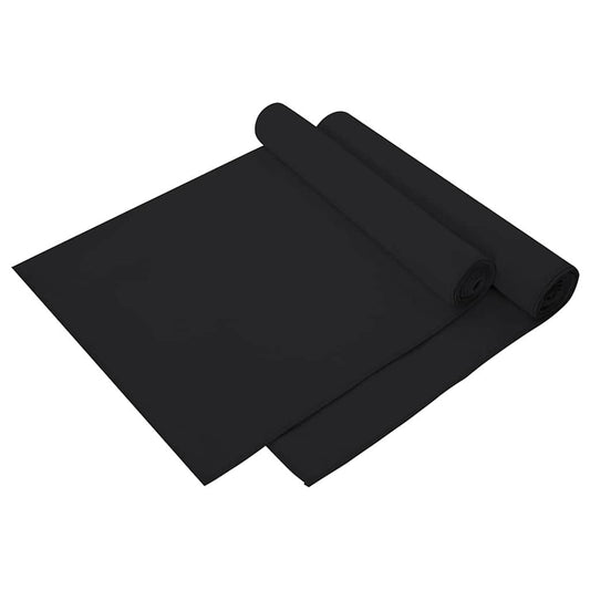 vidaXL Αθλητικές Πετσέτες 2 pcs Μαύρο 140 x 70 εκ