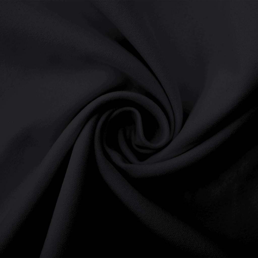 vidaXL Αθλητικές Πετσέτες 2 pcs Μαύρο 180 x 90 cm