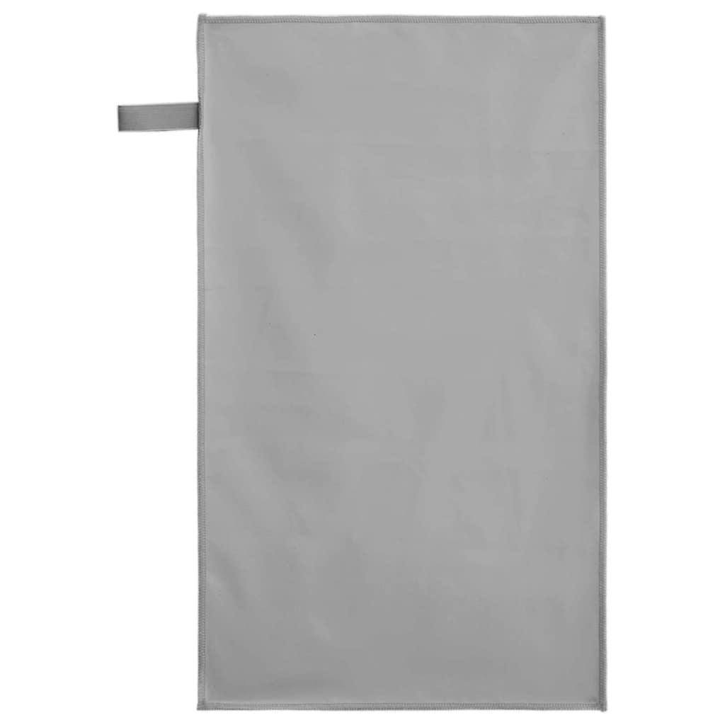 vidaXL Αθλητικές Πετσέτες 2 pcs Σκούρο γκρι 50 x 30 cm
