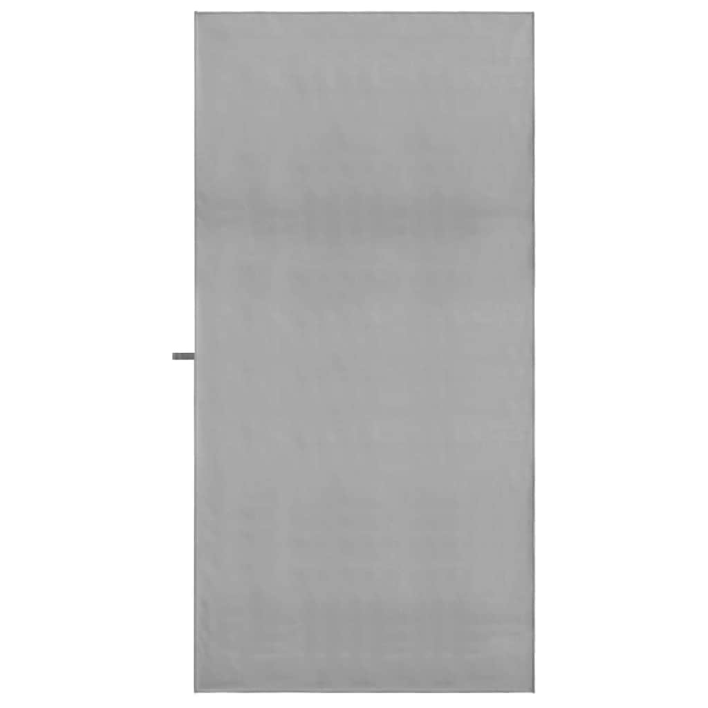 vidaXL Αθλητικές Πετσέτες 2 pcs Σκούρο Γκρι 90 x 180 εκ