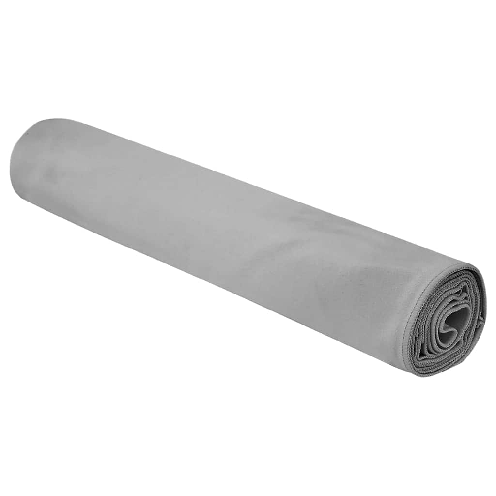 vidaXL Αθλητικές Πετσέτες 2 pcs Σκούρο γκρι 200 x 100 cm
