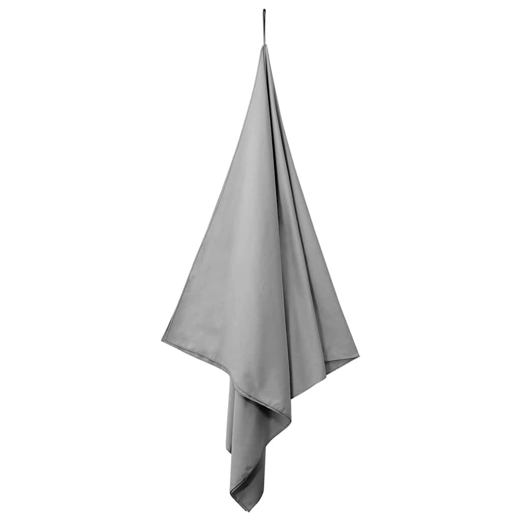 vidaXL Αθλητικές Πετσέτες 2 pcs Σκούρο γκρι 200 x 100 cm