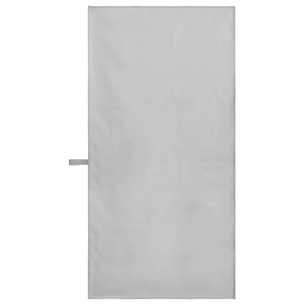 vidaXL Αθλητικές Πετσέτες 2 pcs Γκρι 100 x 50 cm