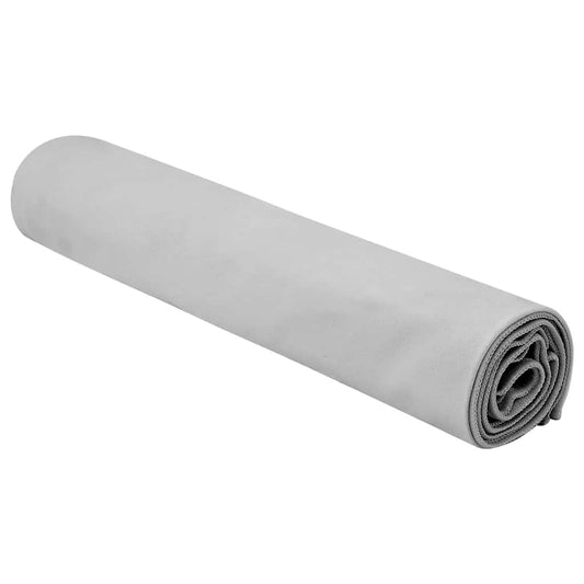 vidaXL Αθλητικές Πετσέτες 2 pcs Γκρι 140 x 70 εκ