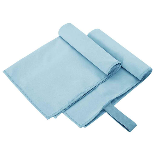 vidaXL Αθλητικές Πετσέτες 2 pcs Μπλε 50 x 30 cm
