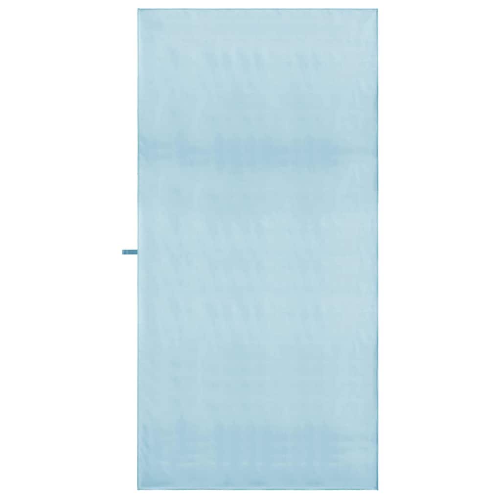 vidaXL Αθλητικές Πετσέτες 2 pcs Μπλε 180 x 90 cm