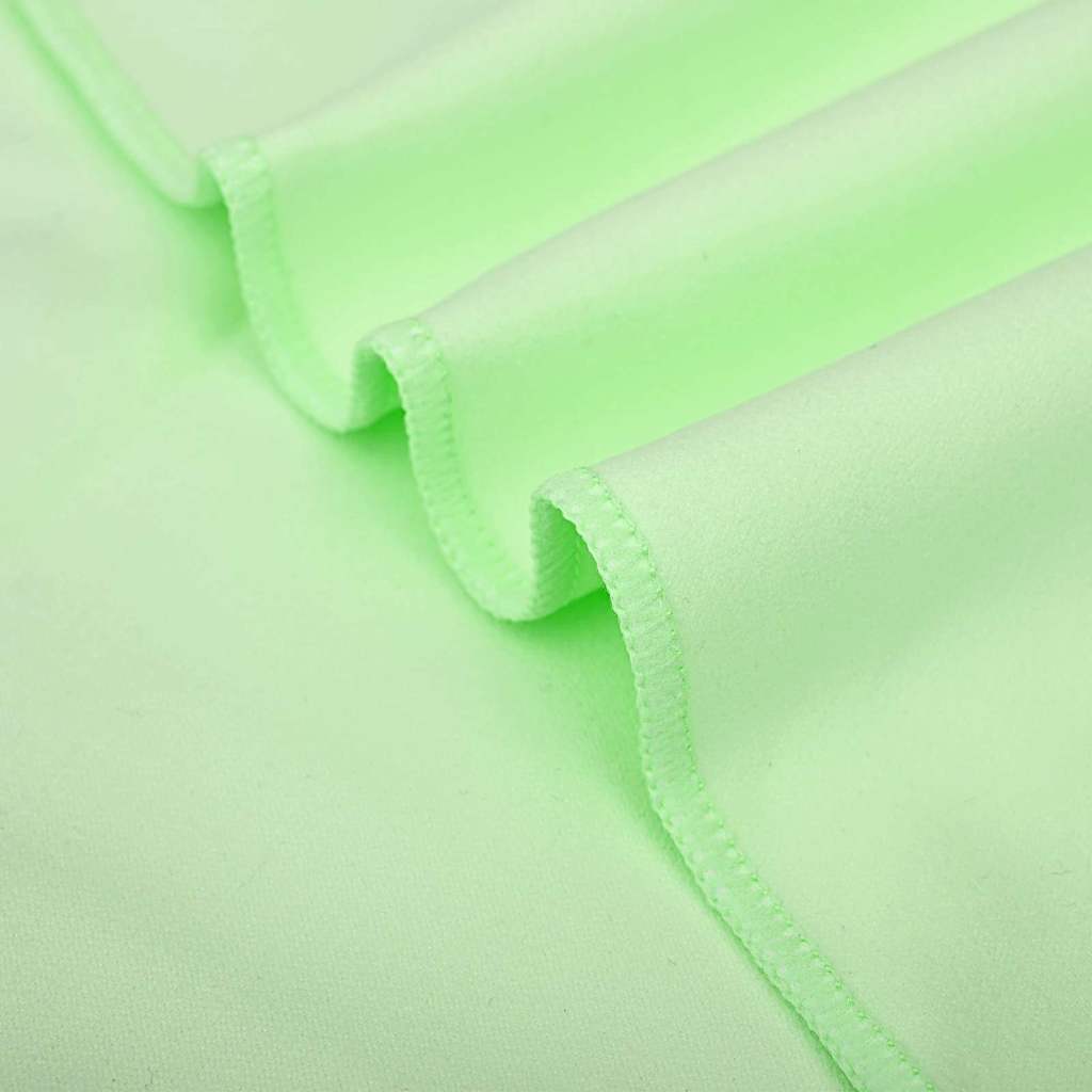 vidaXL Αθλητικές Πετσέτες 2 pcs Πράσινο 200 x 100 cm