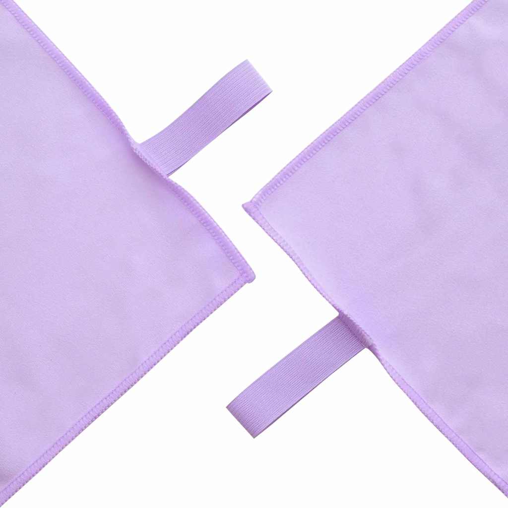 vidaXL Αθλητικές Πετσέτες 2 pcs Μοβ 50 x 30 cm