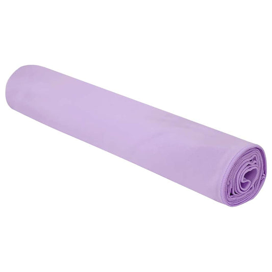 vidaXL Αθλητικές Πετσέτες 2 pcs Μοβ 180 x 90 cm