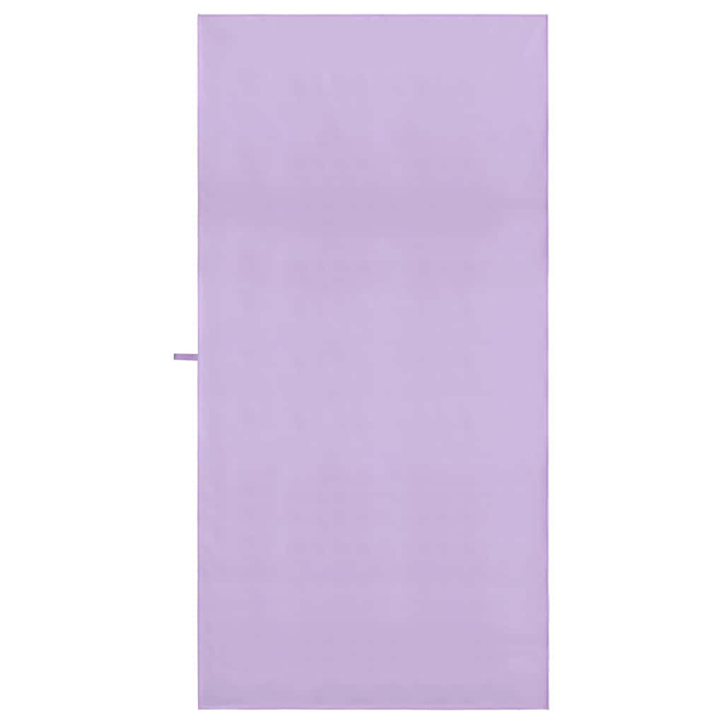 vidaXL Αθλητικές Πετσέτες 2 pcs Μοβ 200 x 100 cm