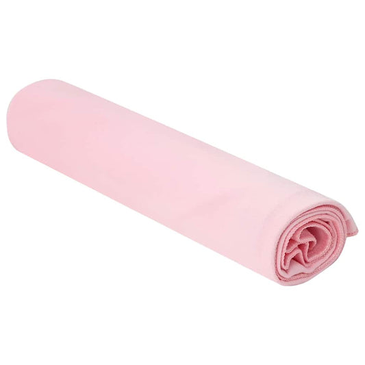 vidaXL Αθλητικές Πετσέτες 2 pcs Ροζ 100 x 50 cm