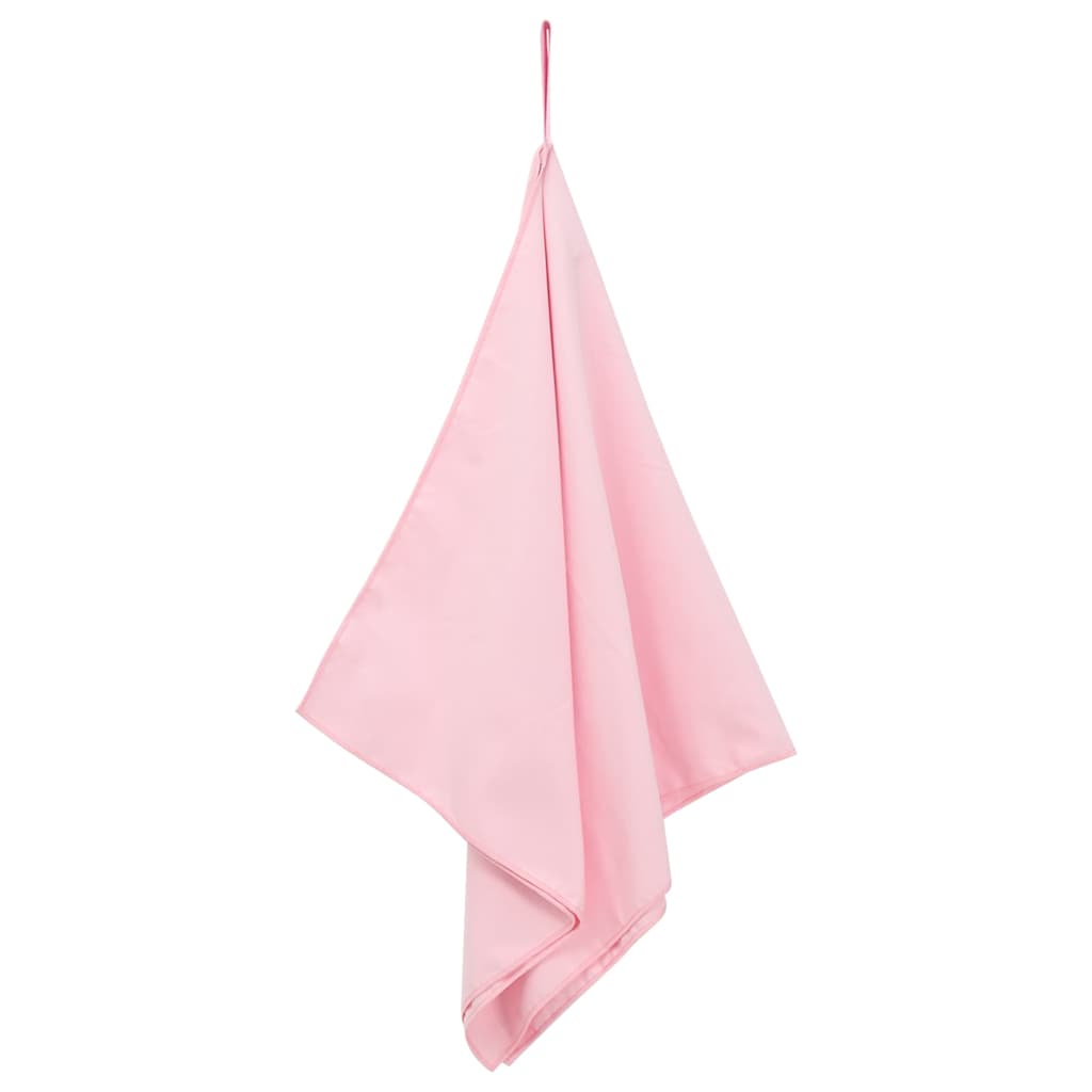 vidaXL Αθλητικές Πετσέτες 2 pcs Ροζ 100 x 50 cm