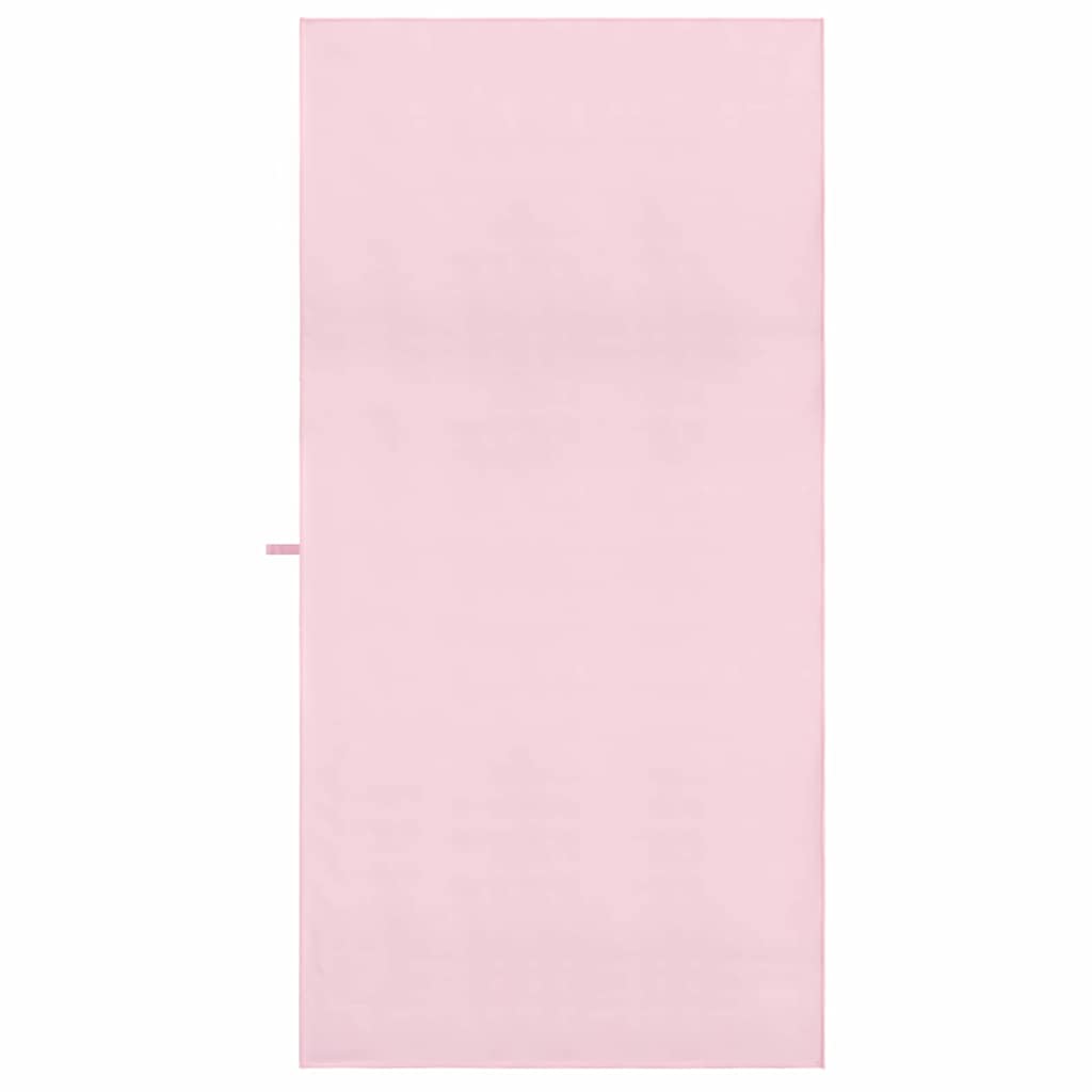 vidaXL Αθλητικές Πετσέτες 2 pcs Ροζ 180 x 90 cm