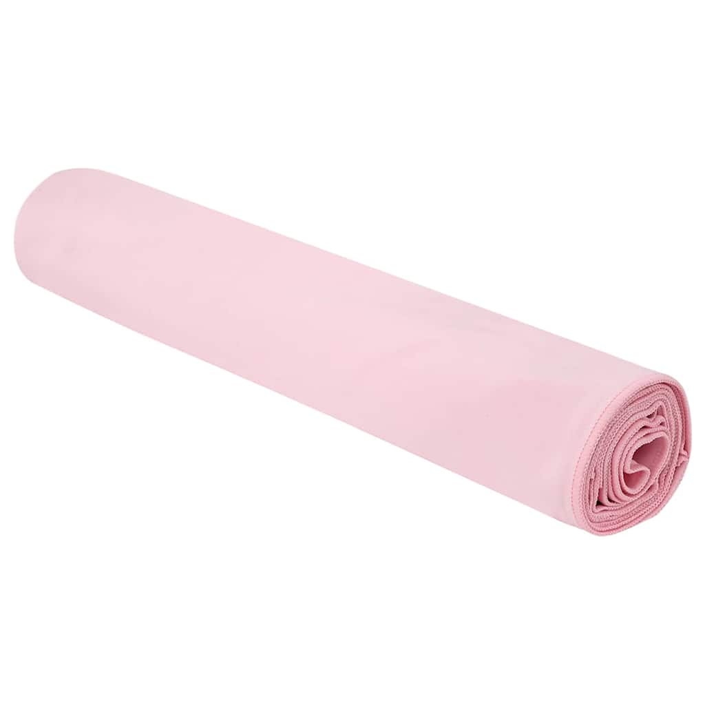 vidaXL Αθλητικές Πετσέτες 2 pcs Ροζ 200 x 100 cm