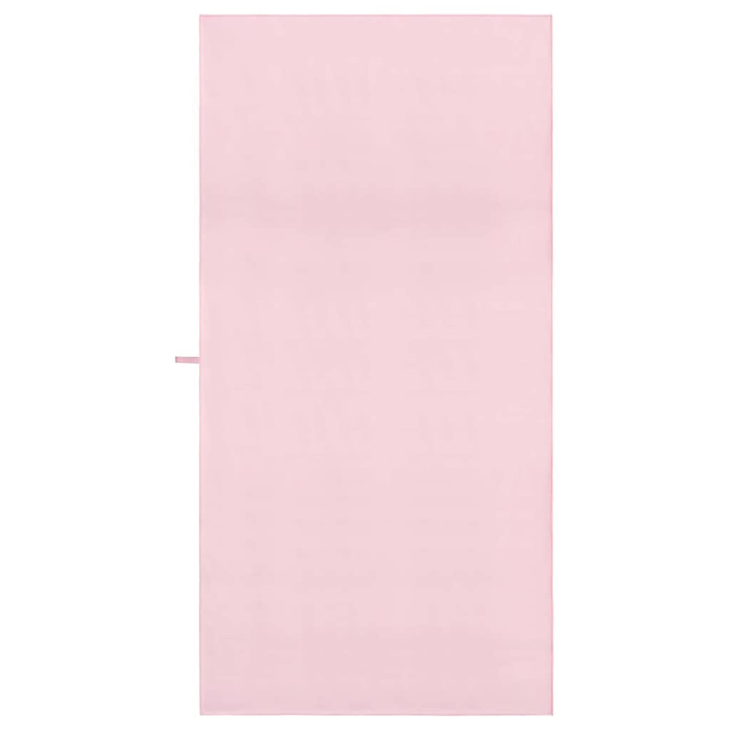 vidaXL Αθλητικές Πετσέτες 2 pcs Ροζ 200 x 100 cm
