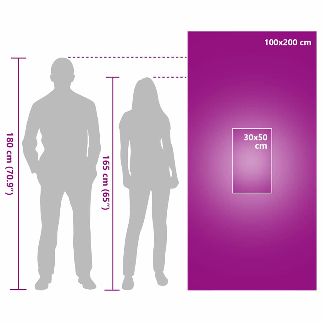 vidaXL Σύνολο πετσέτας αθλητισμού 2 pcs Μπλε ύφασμα