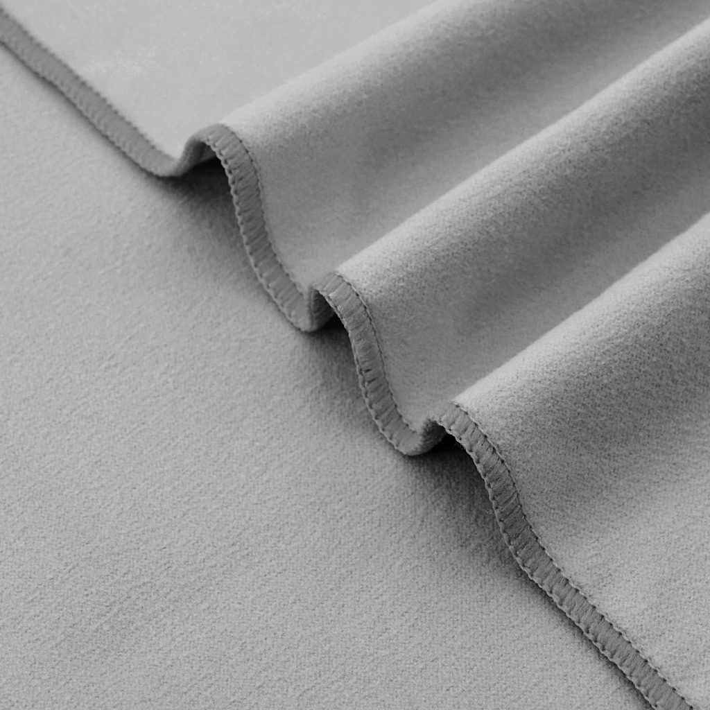 vidaXL Πετσέτες ξαπλώστρας 2 pcs Σκούρο γκρι 210 x 75 cm