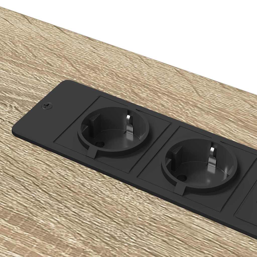 vidaXL Γραφείο Sonoma Δρυς 100 x 50 x 86.5 εκ Επεξεργασμένο ξύλο