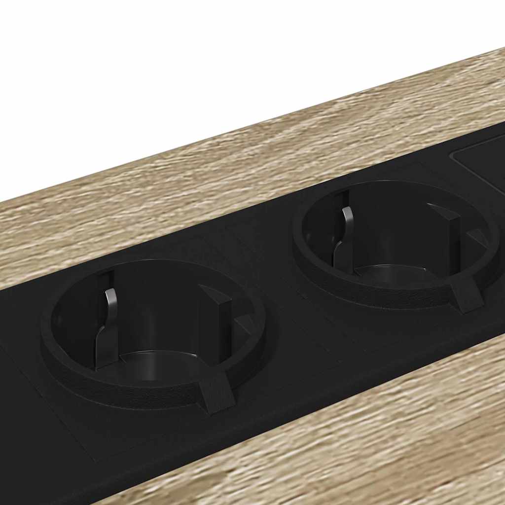 vidaXL Κομοδίνο 2 pcs Δρύς Sonoma 42 x 41 x 56 εκ. Επεξεργασμένο ξύλο