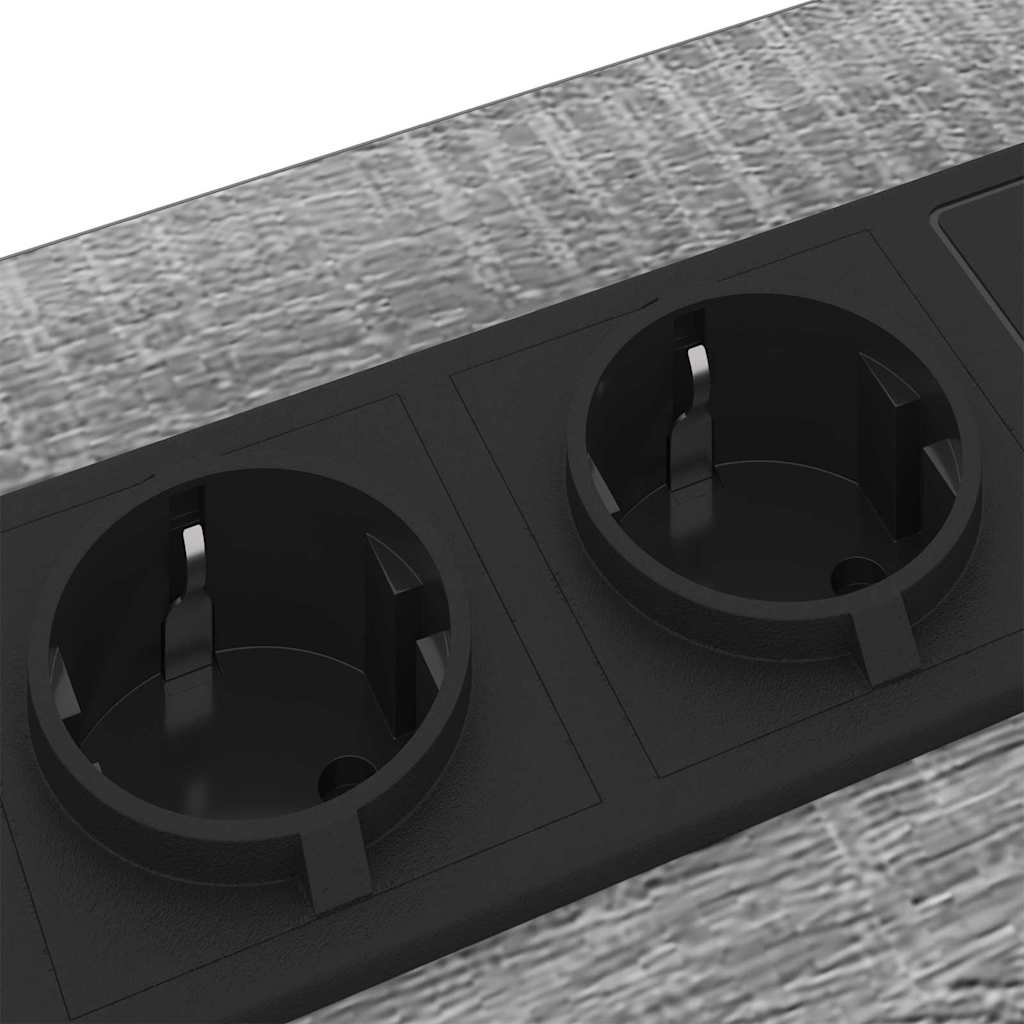 vidaXL Κομοδίνο Γκρίζο Σονομα 42 x 41 x 61 εκ Επεξεργασμένο ξύλο