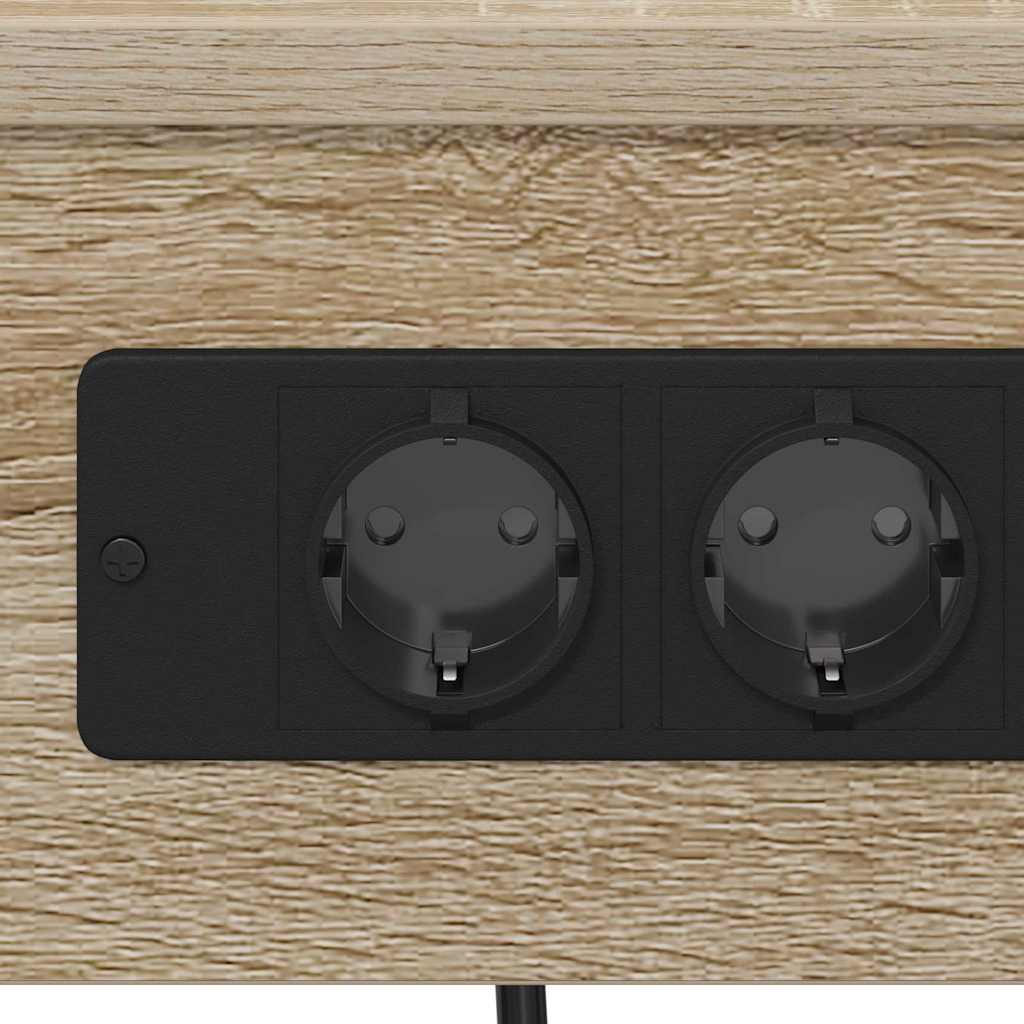 vidaXL Κομοδίνο 2 pcs Δρύς Sonoma 41 x 31 x 51 εκ. Επεξεργασμένο ξύλο