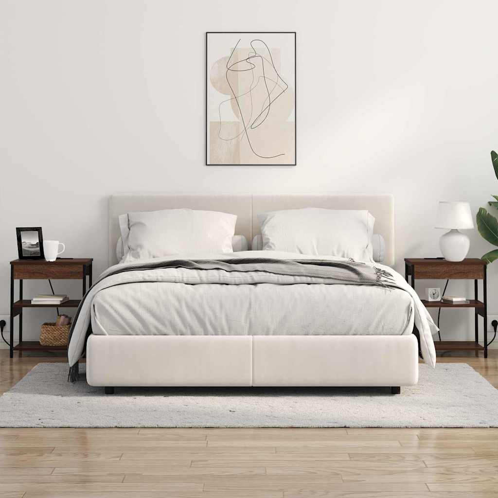 vidaXL Κομοδίνο Καφέ δρυς 41 x 31 x 51 εκ. Επεξεργασμένο ξύλο