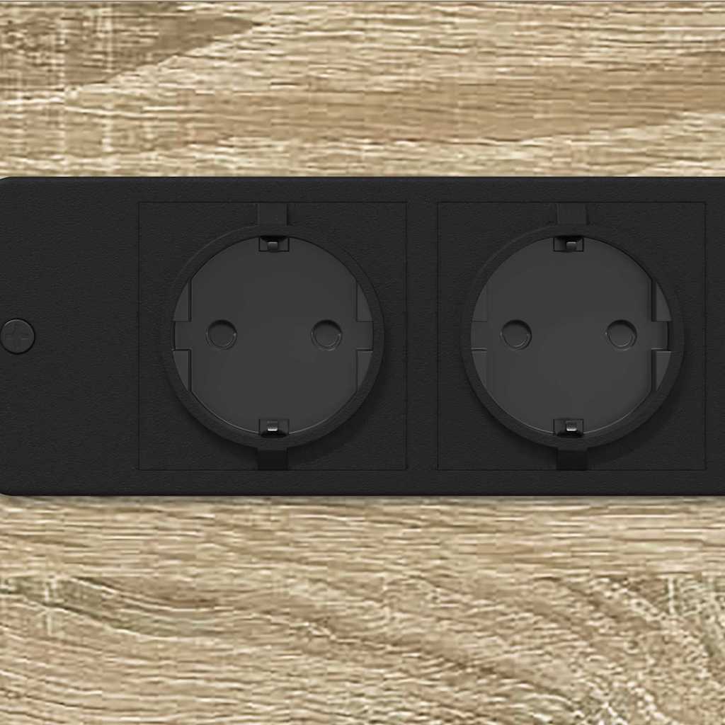 vidaXL Κομοδίνο Sonoma Δρυς 41.5 x 26 x 60.5 εκ Επεξεργασμένο ξύλο