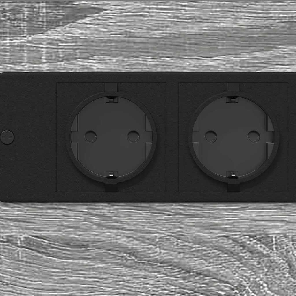 vidaXL Κομοδίνο Γκρι sonoma 41.5 x 26 x 60.5 εκ Επεξεργασμένο ξύλο