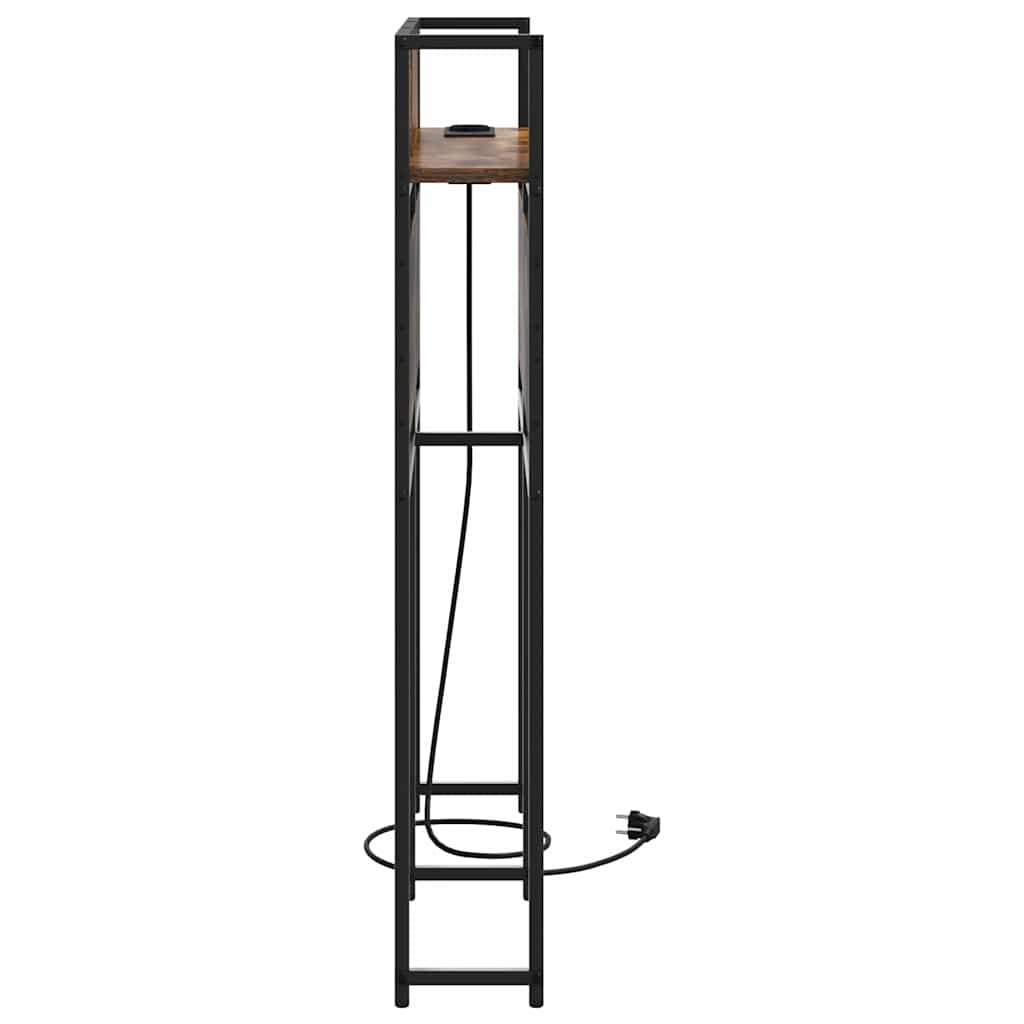 vidaXL Κεφαλάρι Αποθήκης Καπνιστή δρυς 75 cm Επεξεργασμένο ξύλο