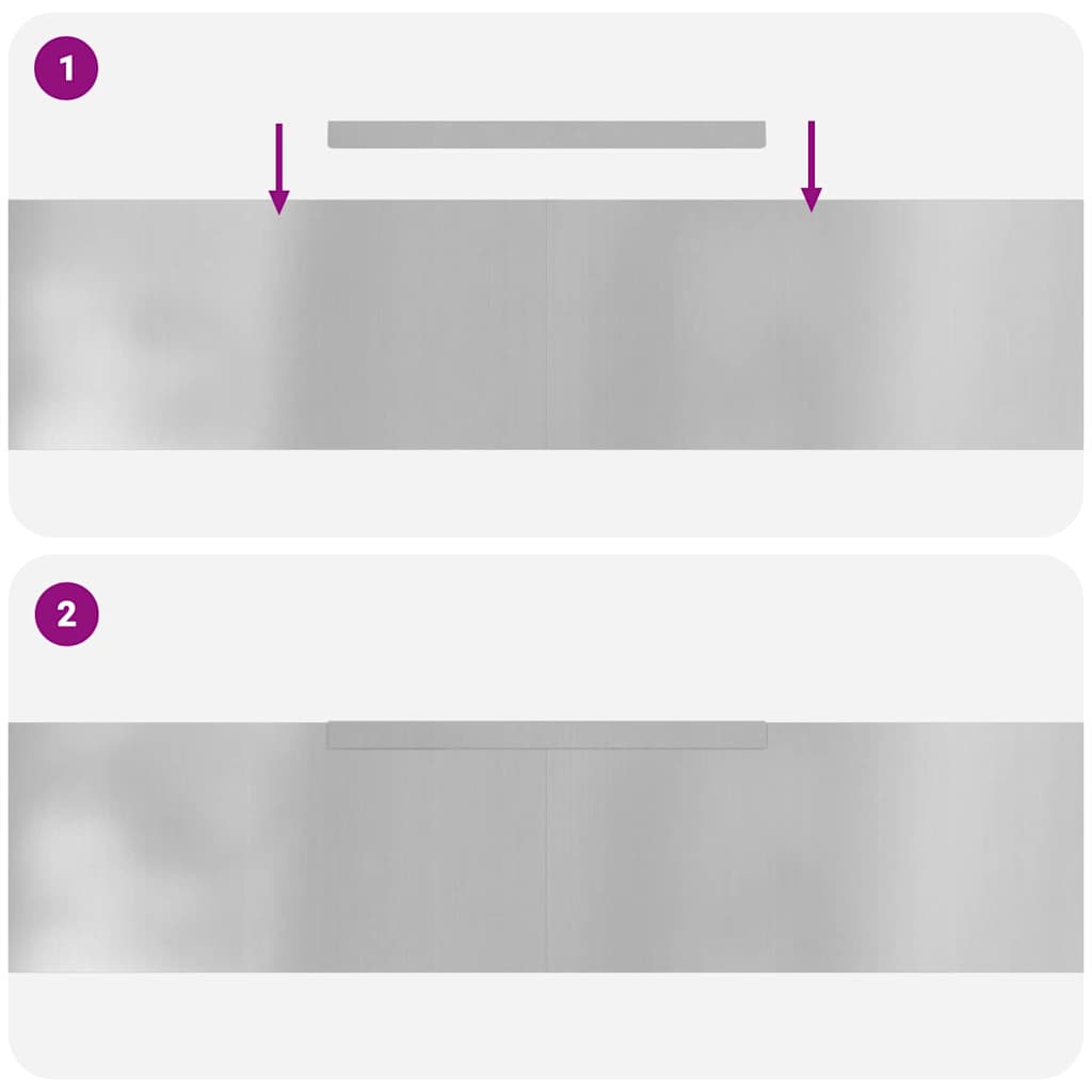 vidaXL Φράχτης Κήπου Ασημί 450 x 20 εκ Γαλβανισμένος χάλυβας