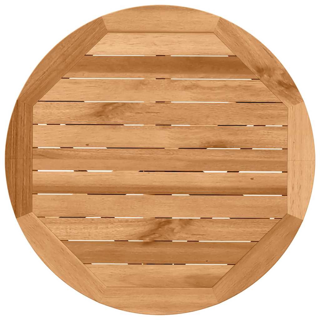 vidaXL Σέτ φαγητού για κήπο 3 pcs Καφέ Στερεό ξύλο Ακακίας