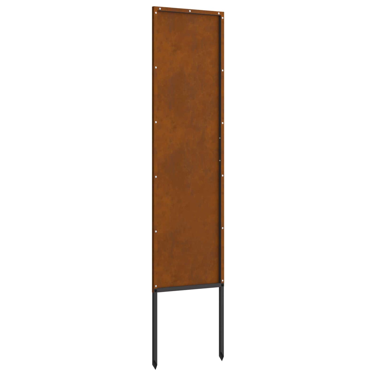 vidaXL Οθόνη Ιδιωτικότητας Κήπου Σκ rusty 32 χ 140 εκ