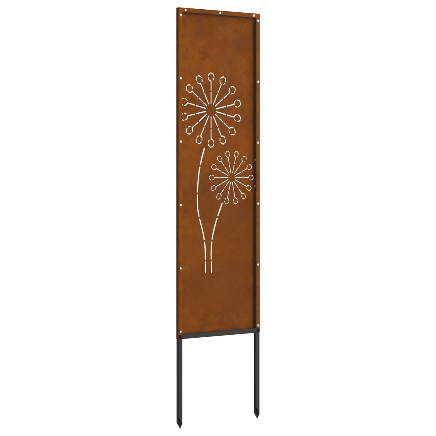 vidaXL Οθόνη Ιδιωτικότητας Κήπου Σκ rusty 32 χ 140 εκ