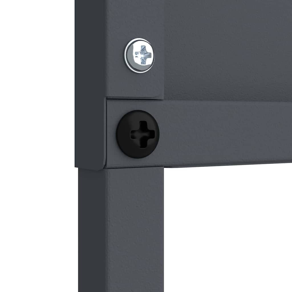 vidaXL Διακοσμητική Πλάκα Κήπου Άλλο Ανθρακί 50 x 140 cm