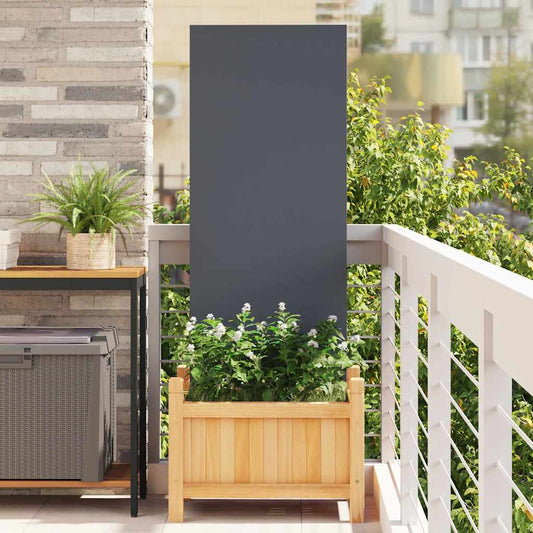 vidaXL Διακοσμητική Πλάκα Κήπου Άλλο Ανθρακί 50 x 140 cm