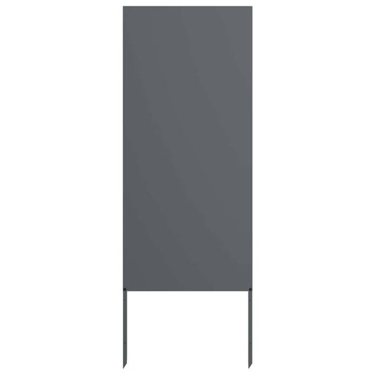 vidaXL Διακοσμητική Πλάκα Κήπου Άλλο Ανθρακί 50 x 140 cm