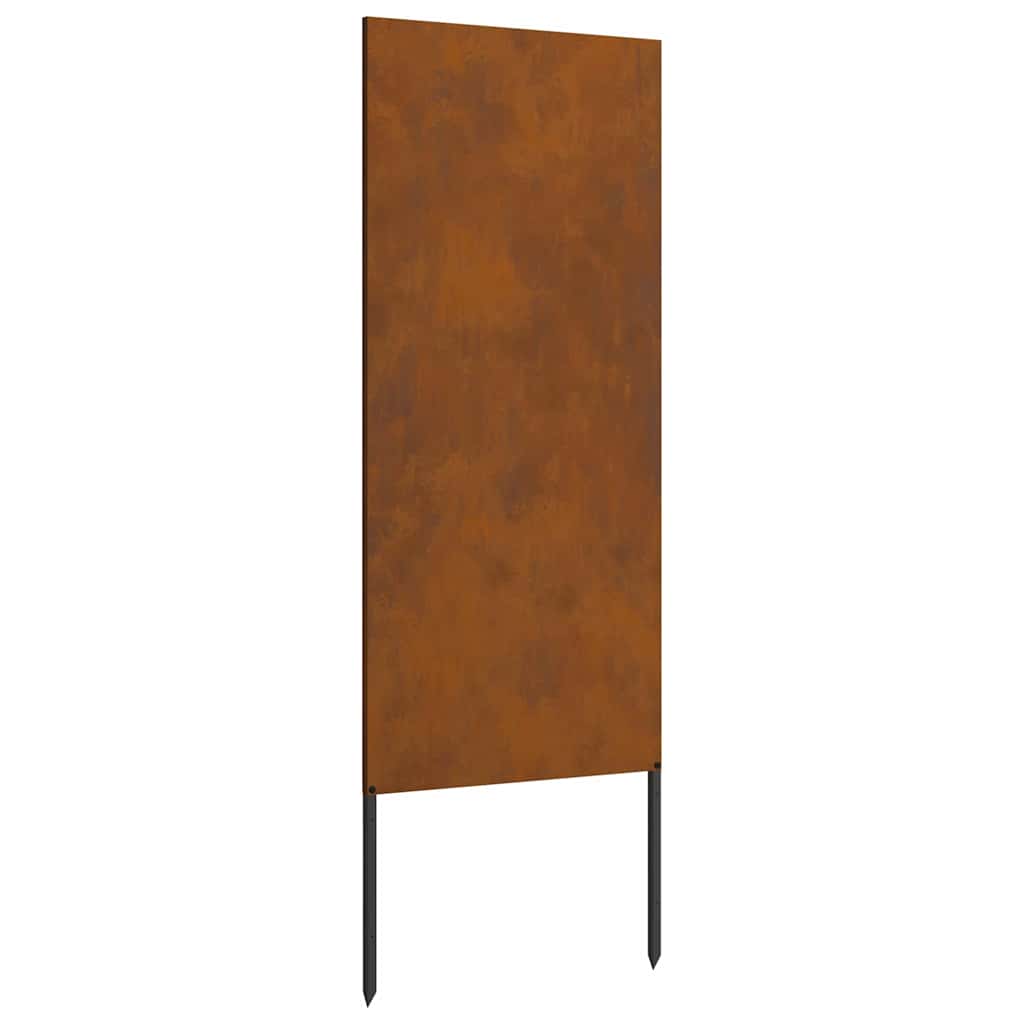 vidaXL Οθόνη Ιδιωτικότητας Κήπου Σκ rusty 50 x 140 εκ