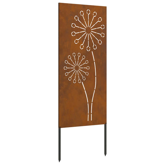 vidaXL Οθόνη Ιδιωτικότητας Κήπου Σκ rusty 50 x 140 εκ