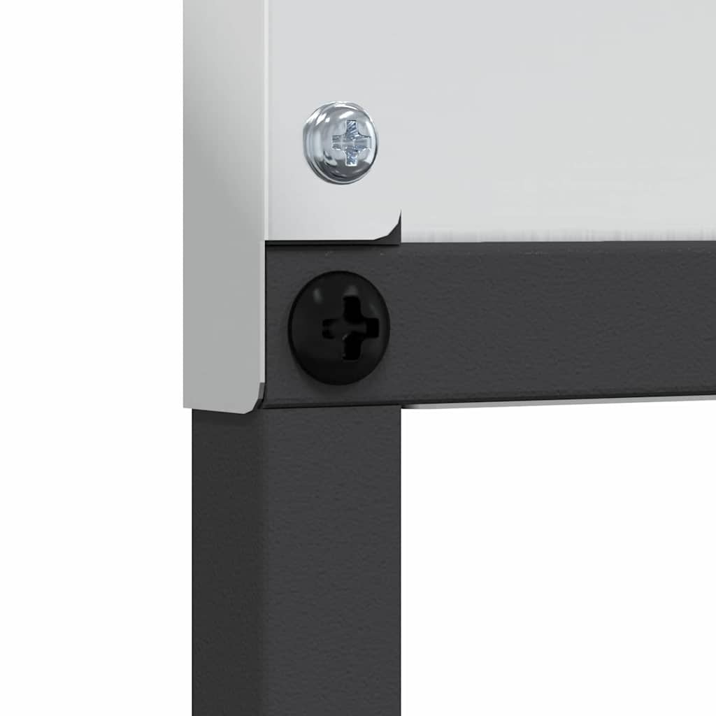 vidaXL Διακοσμητική Πλάκα Κήπου Ασημί 50 x 140 cm