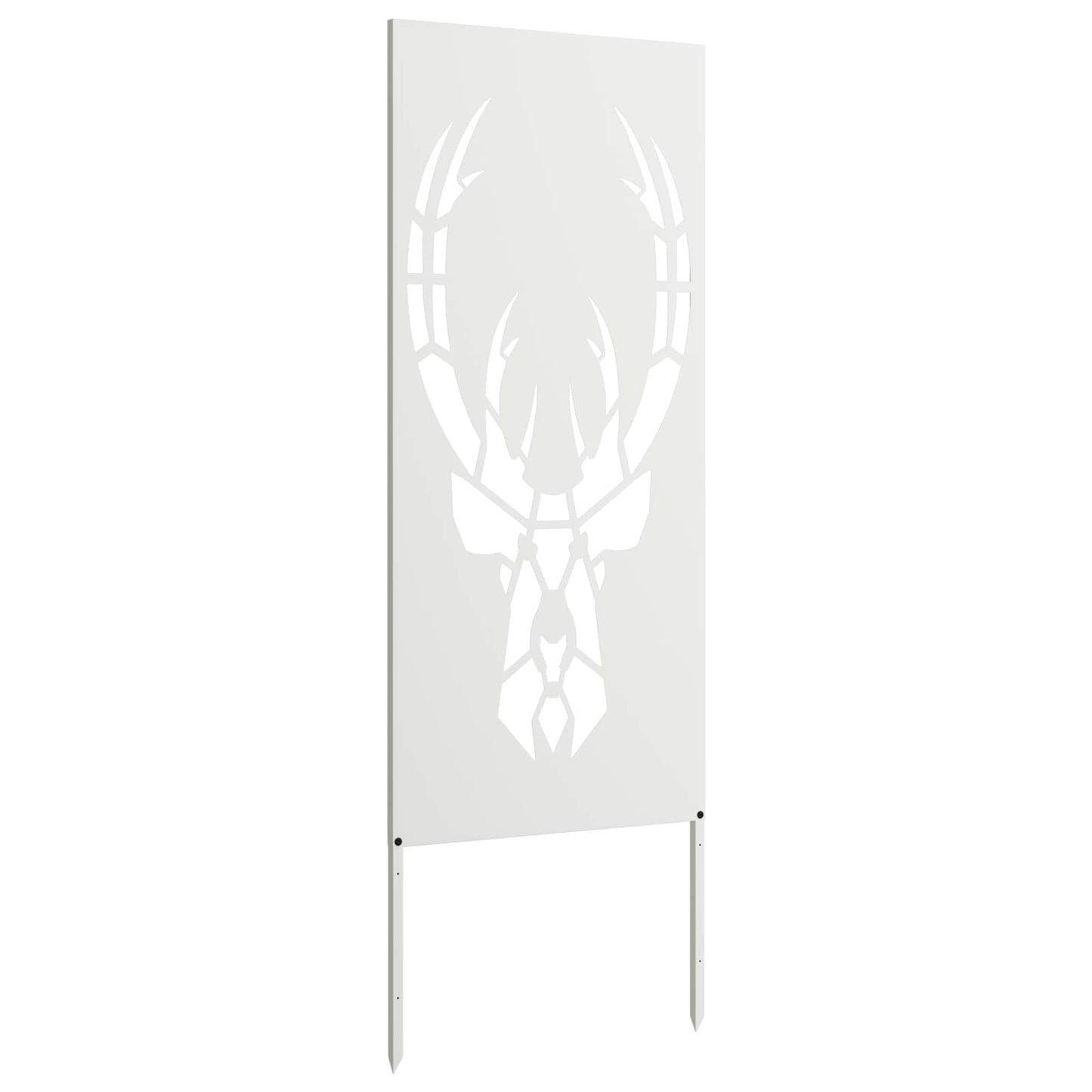 vidaXL Οθόνη Ιδιωτικότητας Κήπου Animal Print Λευκό 50 x 140 εκ