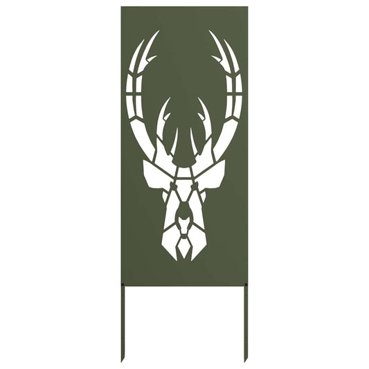 vidaXL Οθόνη Ιδιωτικότητας Κήπου Animal Print Λαδί 50 x 140 εκ